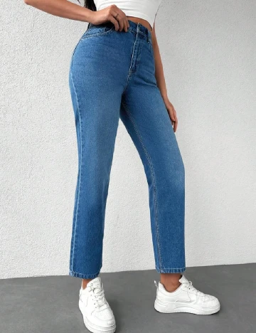 Blugi SHEIN, albastru Albastru