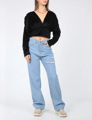 Blugi SHEIN, albastru Albastru