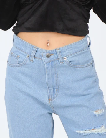 Blugi SHEIN, albastru Albastru