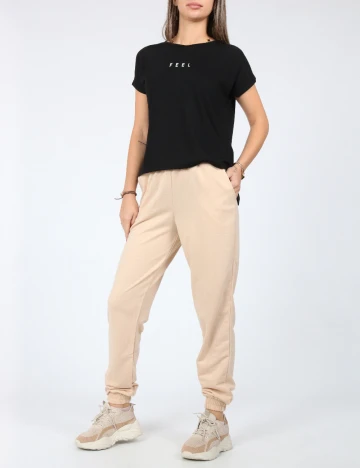 Set pantaloni 2 perechi SHEIN, negru/crem Mix culori