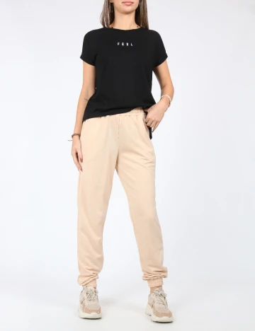 Set pantaloni 2 perechi SHEIN, negru/crem Mix culori