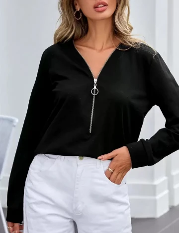 Bluza SHEIN, negru Negru