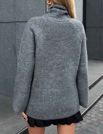 Pulover SHEIN, gri Gri