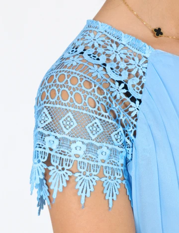 Bluza SHEIN, albastru Albastru