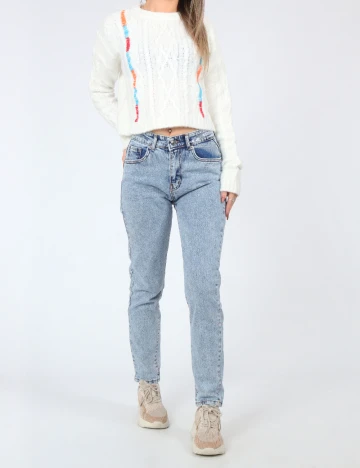 Blugi SHEIN, albastru Albastru