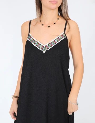 Rochie lunga SHEIN, negru Negru