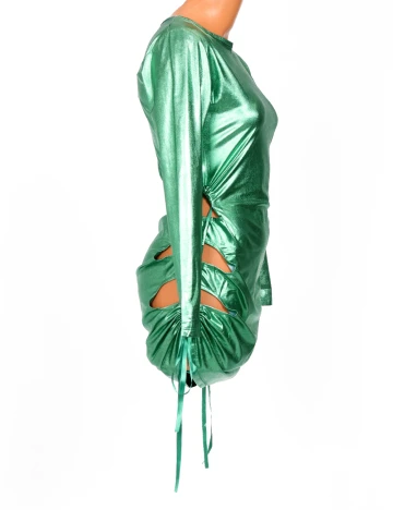 Rochie scurta Vegas, verde Verde