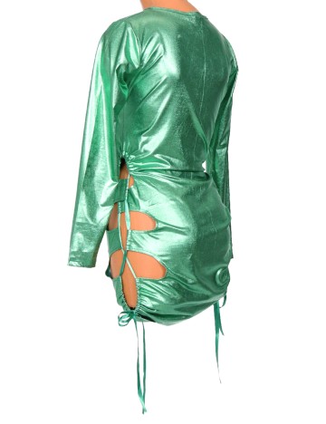 Rochie scurta Vegas, verde