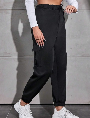 Pantaloni SHEIN CURVE, negru