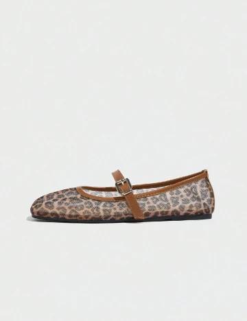 Balerini SHEIN, animal print Animal print