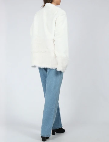 Jacheta SHEIN, alb Alb