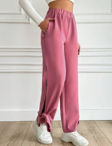 Pantaloni AKSA, roz Roz