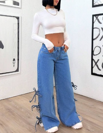 Blugi SHEIN, albastru