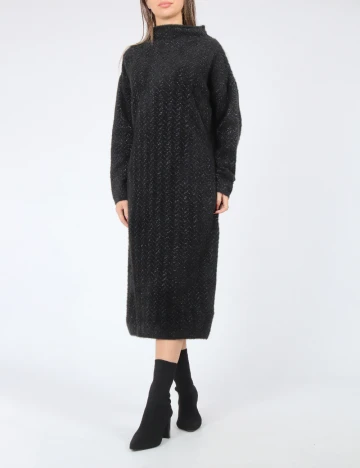 Rochie medie SHEIN, negru Negru