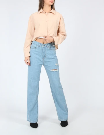 Camasa SHEIN, crem Crem