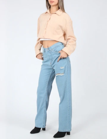 Camasa SHEIN, crem Crem