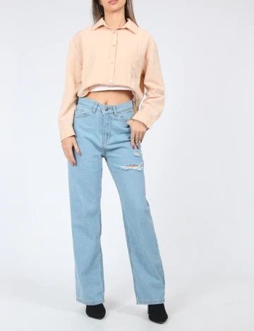 Camasa SHEIN, crem Crem