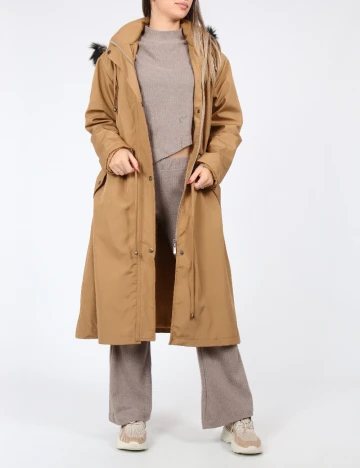 Geaca SHEIN, maro Maro