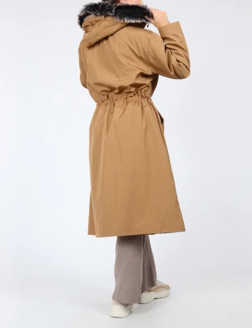 Geaca SHEIN, maro Maro