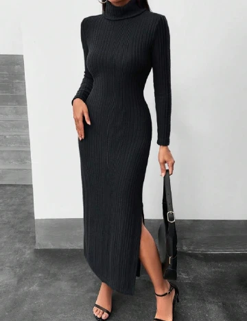 Rochie lunga SHEIN, negru Negru