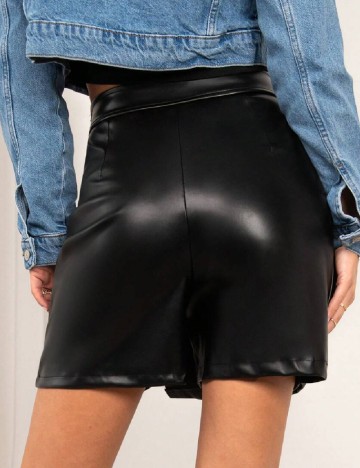 Fusta pantalon SHEIN, negru