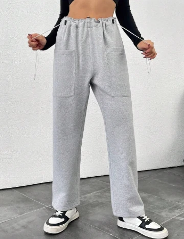 Pantaloni SHEIN, gri Gri