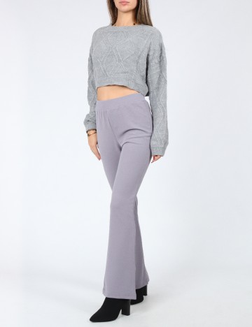 Bluza SHEIN, gri deschis