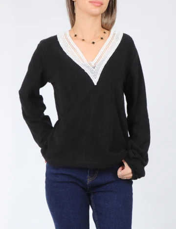 Bluza SHEIN, negru Negru