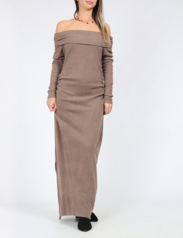 Rochie lunga SHEIN, maro