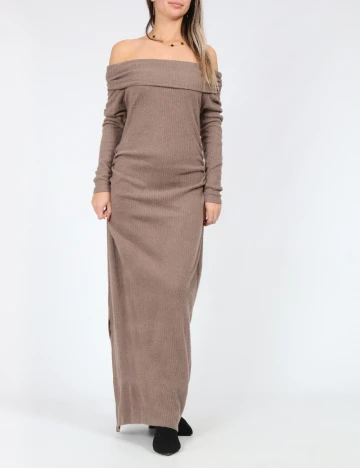 Rochie lunga SHEIN, maro