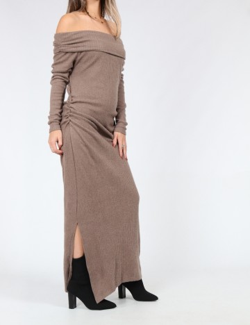 Rochie lunga SHEIN, maro