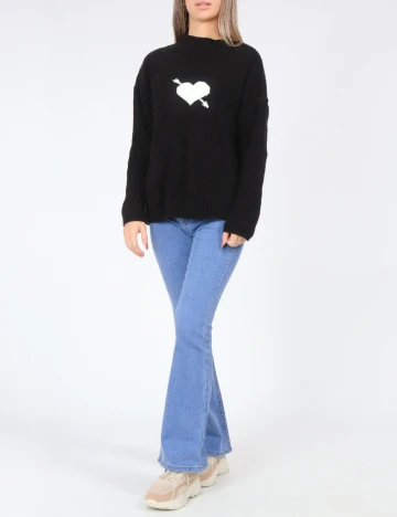 Pulover SHEIN, negru