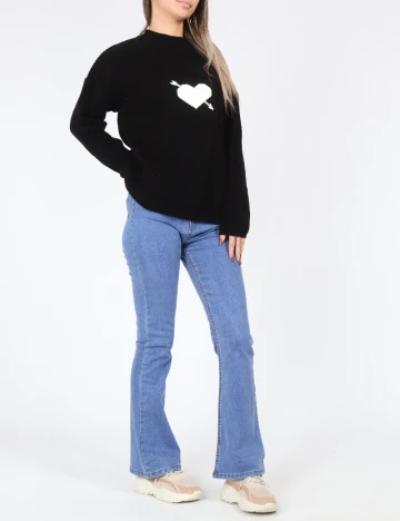 Pulover SHEIN, negru