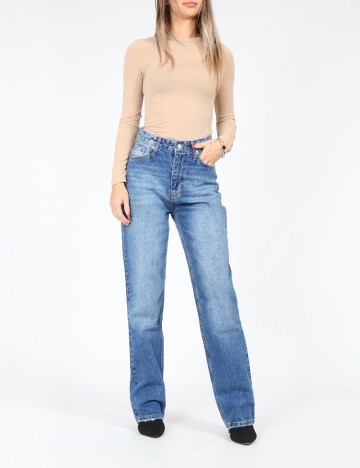 
						Blugi SHEIN, albastru