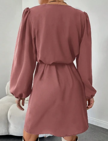 Rochie scurta SHEIN, roz pudra Roz