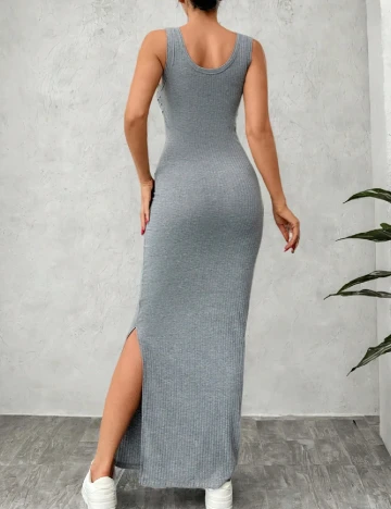 Rochie lunga SHEIN, gri Gri