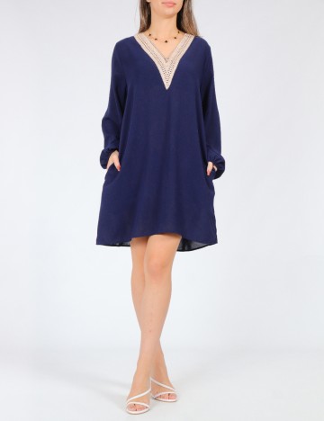 Rochie scurta SHEIN, bleumarin