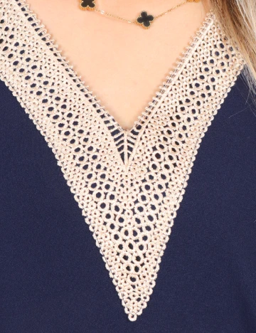 Rochie scurta SHEIN, bleumarin