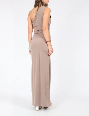 Rochie lunga SHEIN, maro deschis