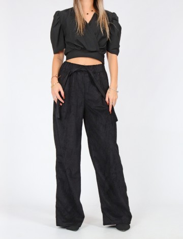 
						Pantaloni SHEIN, negru