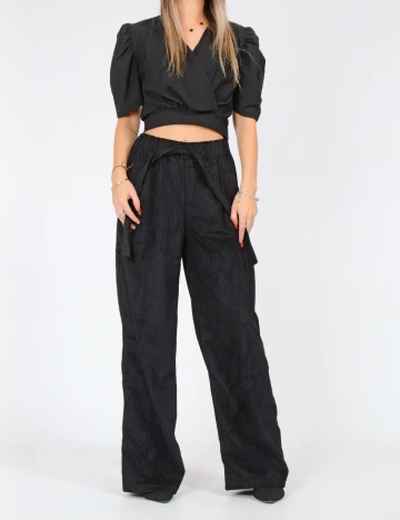 Pantaloni SHEIN, negru Negru
