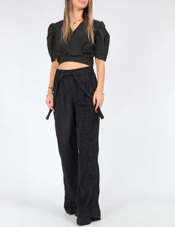 Pantaloni SHEIN, negru Negru