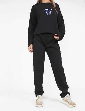 Compleu SHEIN, negru Negru