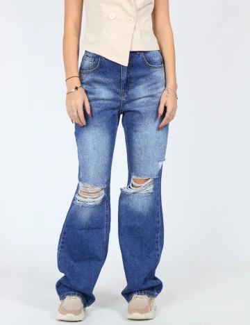 Blugi SHEIN, albastru Albastru