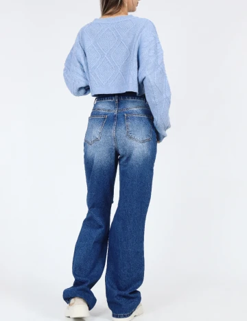 Top SHEIN, albastru Albastru