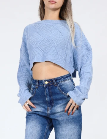 Top SHEIN, albastru Albastru