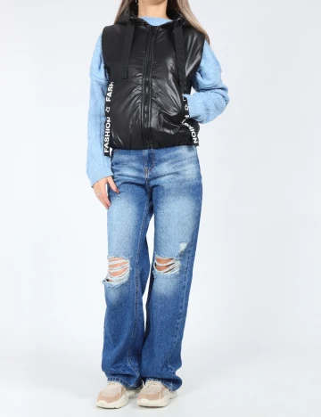 Vesta SHEIN, negru Negru