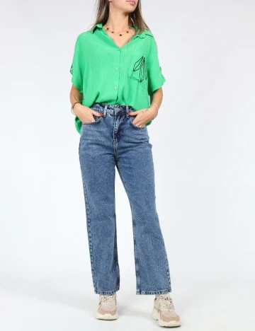 Blugi SHEIN, albastru Albastru