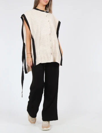 Compleu Hadise, negru/ecru