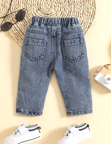 Blugi Shein Kids, albastru Albastru